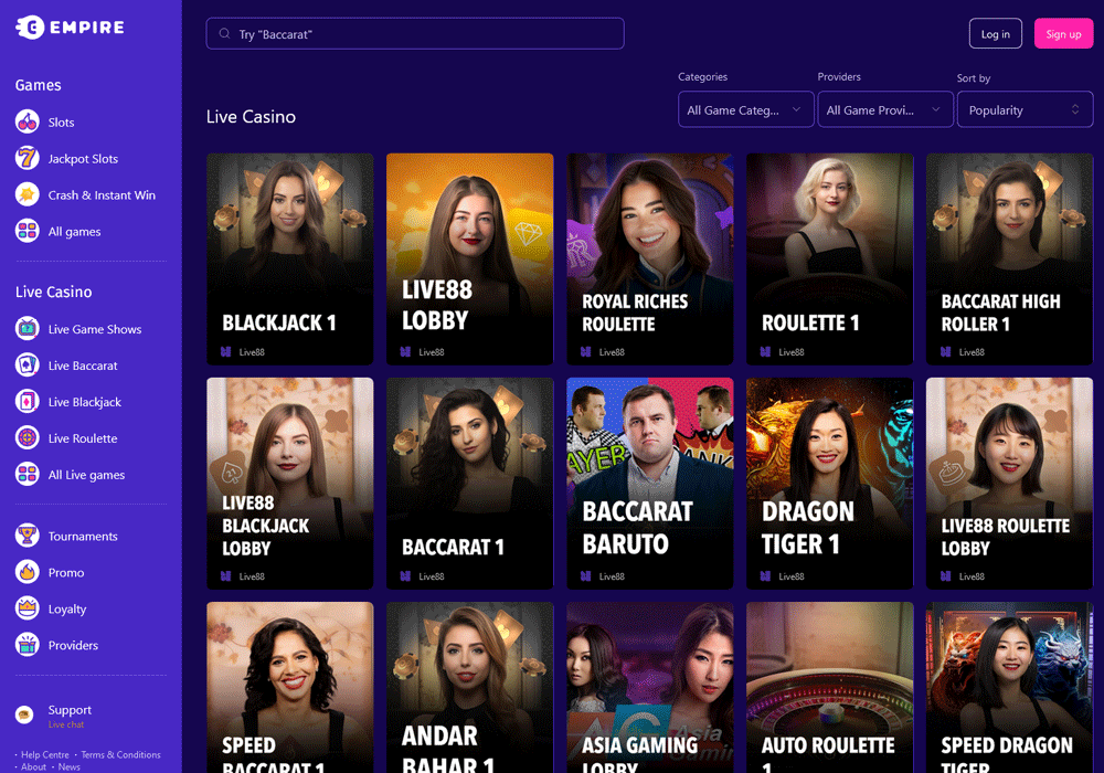 Live Casino
