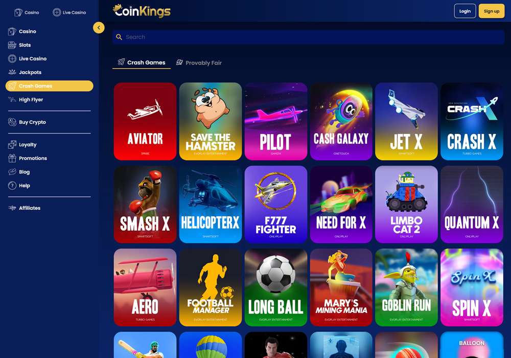 Crash Games