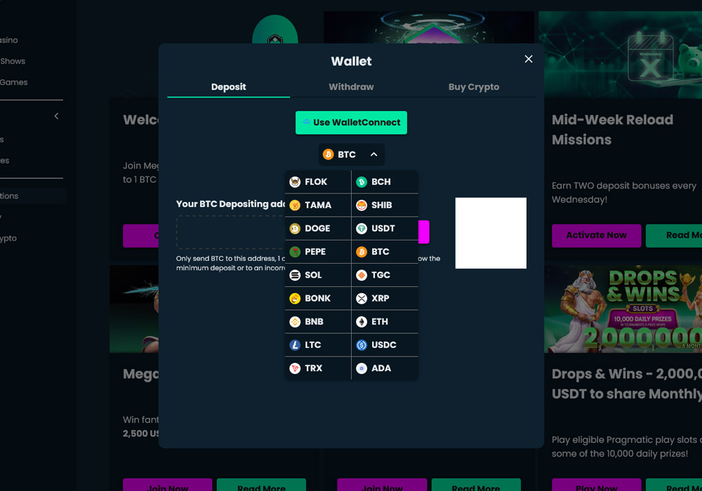 Deposit Options