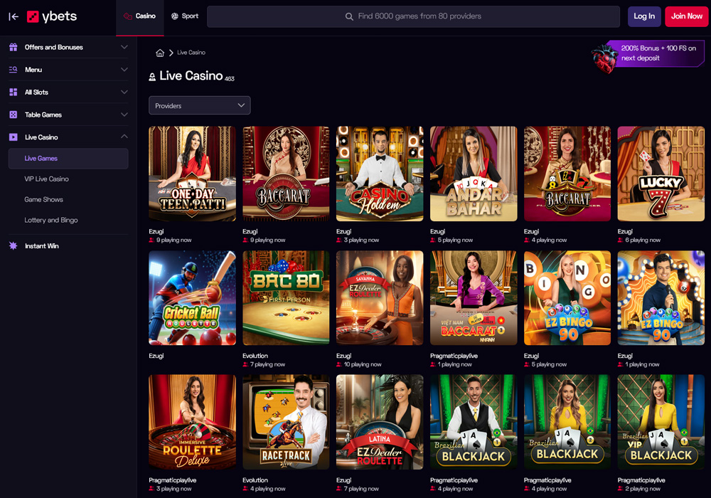 Live Casino