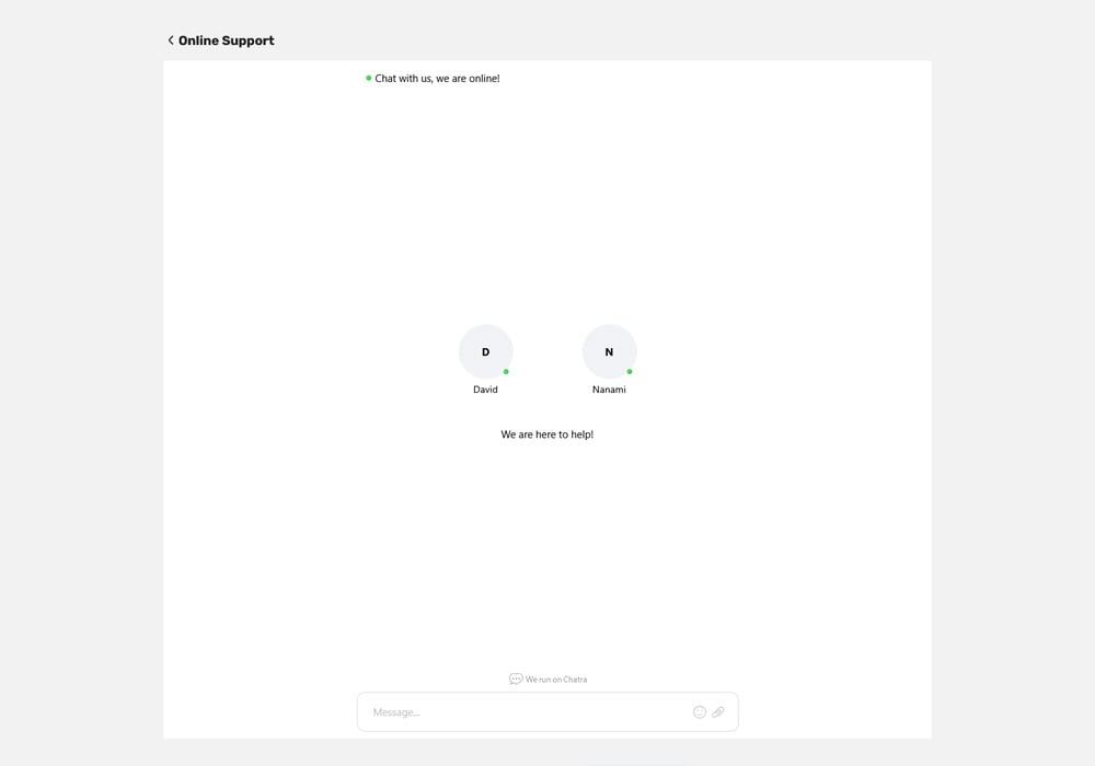 Live Chat
