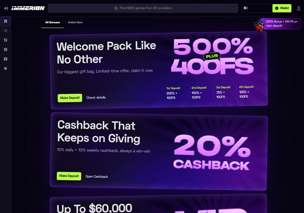 Regular Promotions