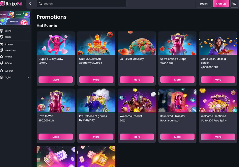Regular Promotions