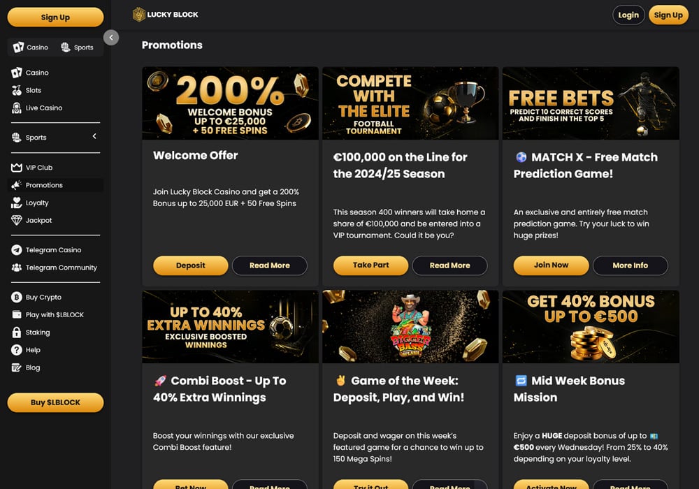 Regular Promotions
