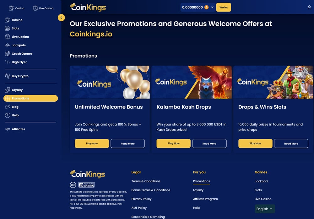 Regular Promotions