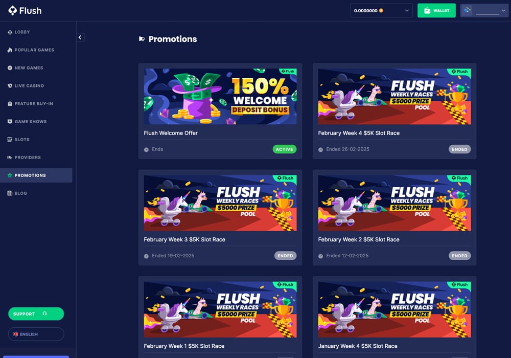 Regular Promotions