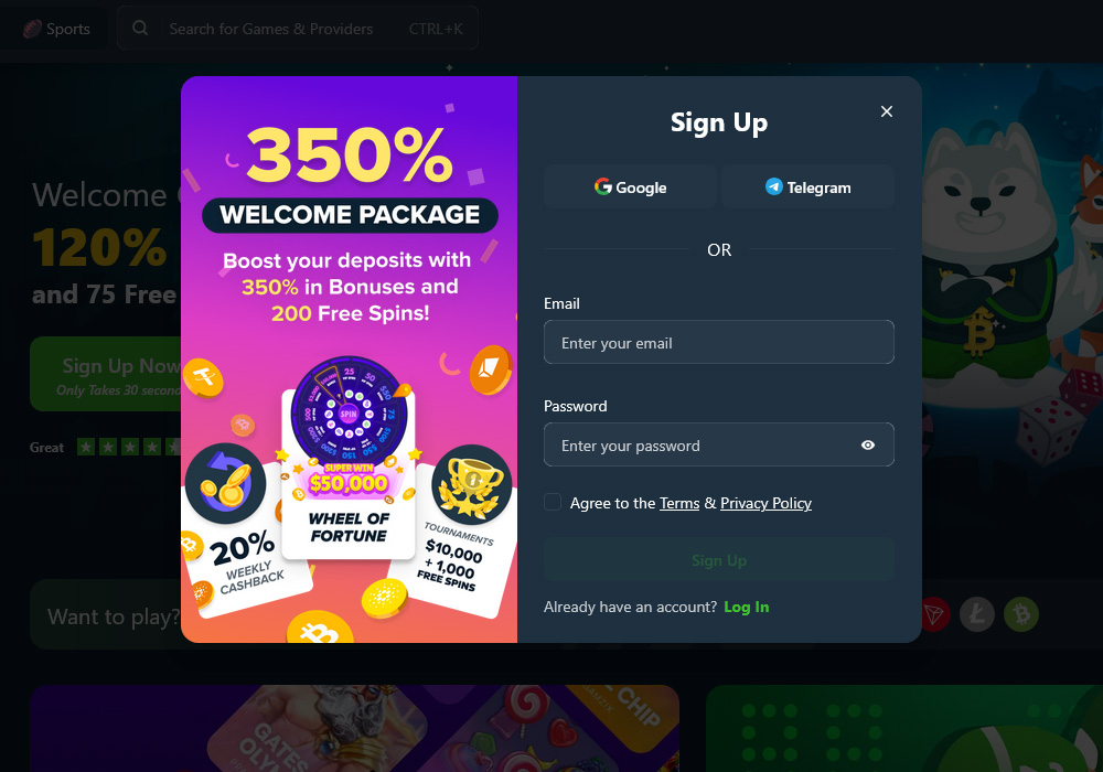 How to Sign Up