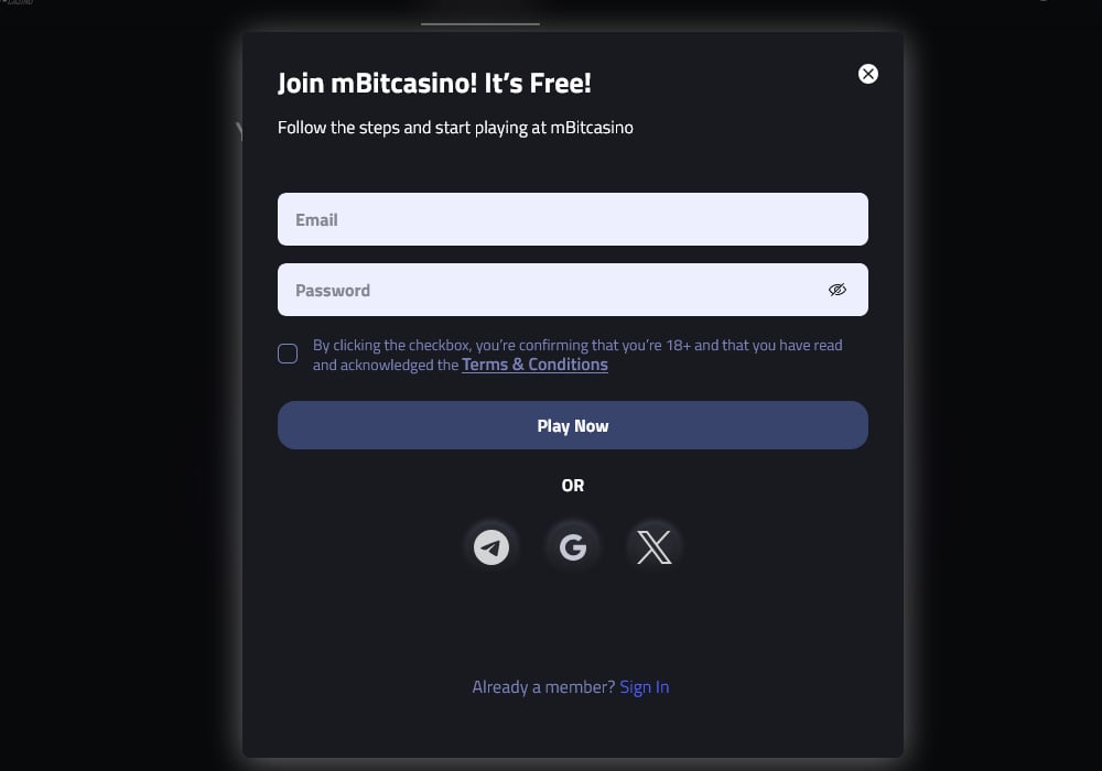 How to Sign Up