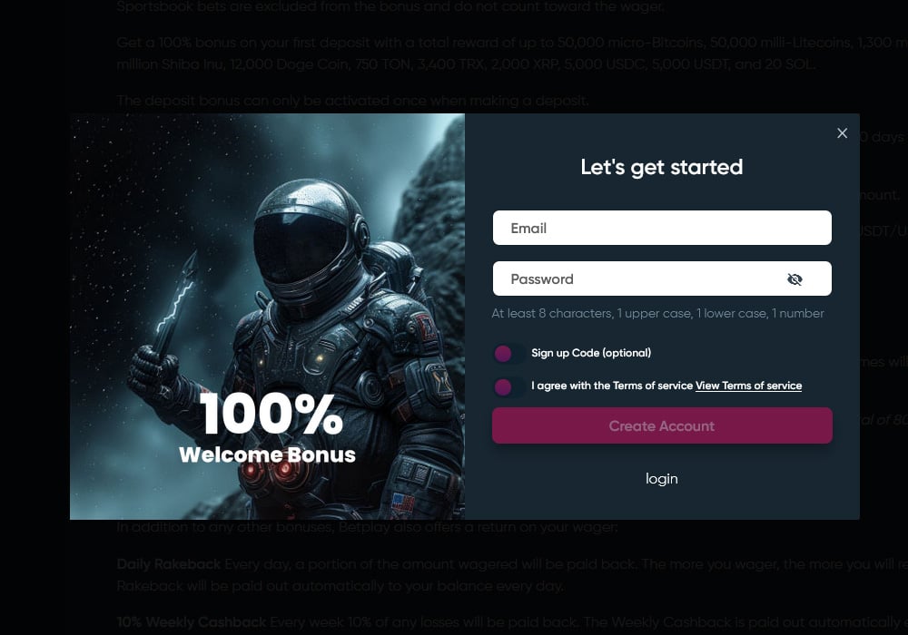 How To Sign Up