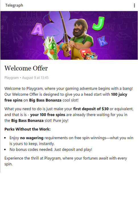 Welcome Bonuses