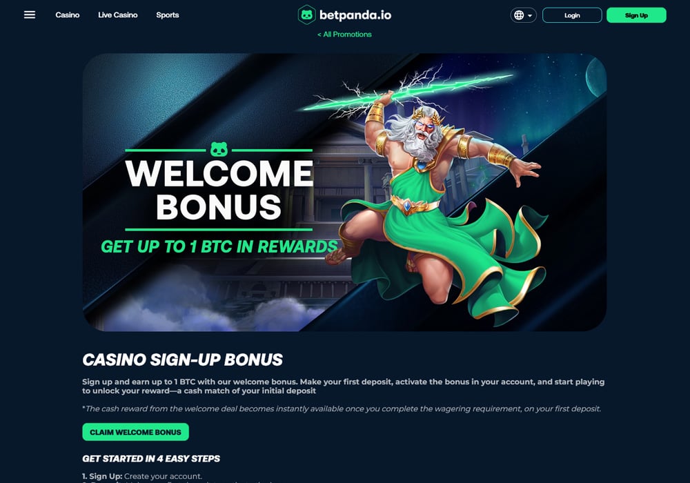 Welcome Bonuses