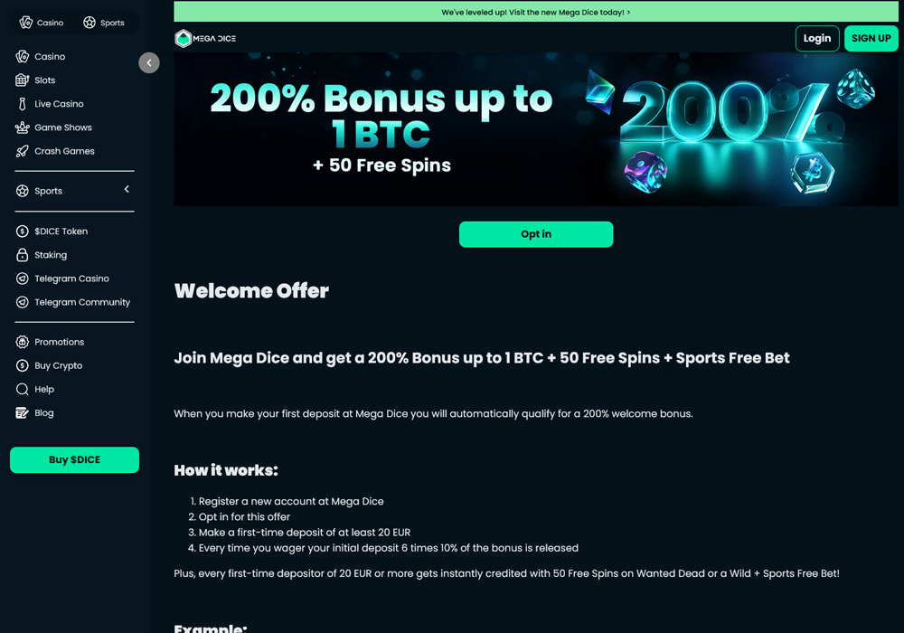 Welcome Bonuses