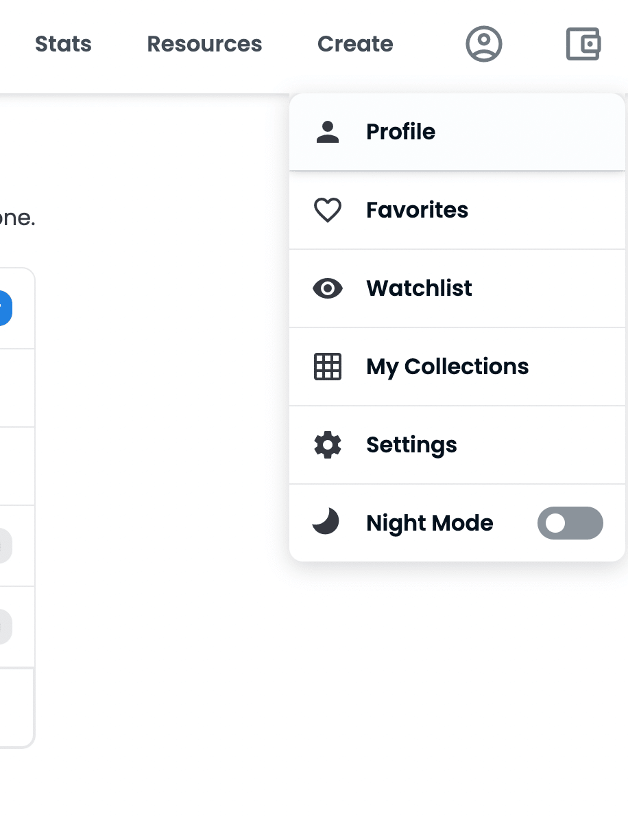 OpenSea Profile