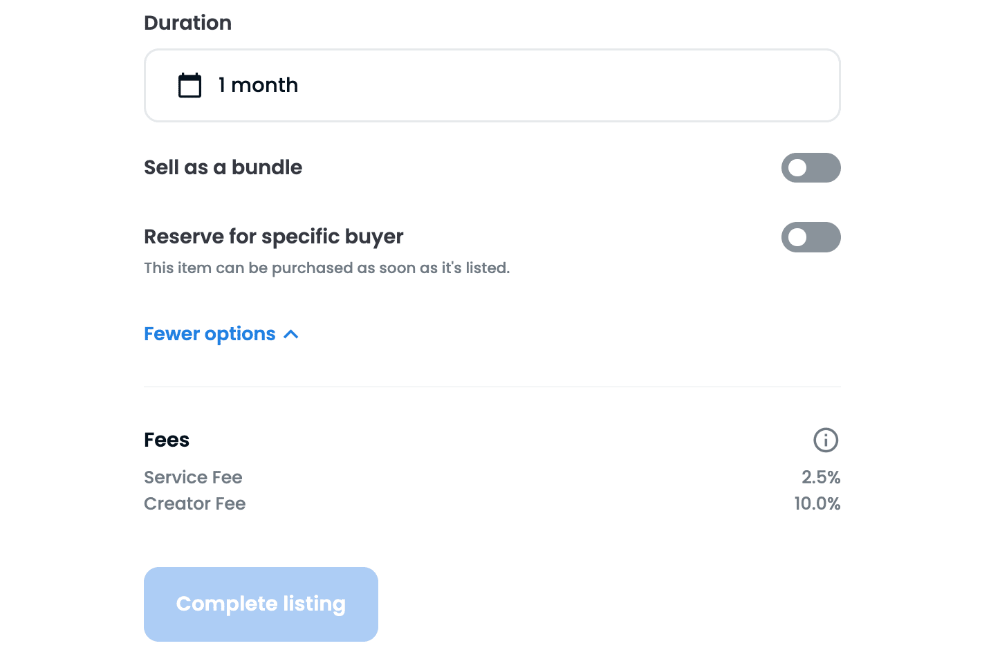 Complete Listing